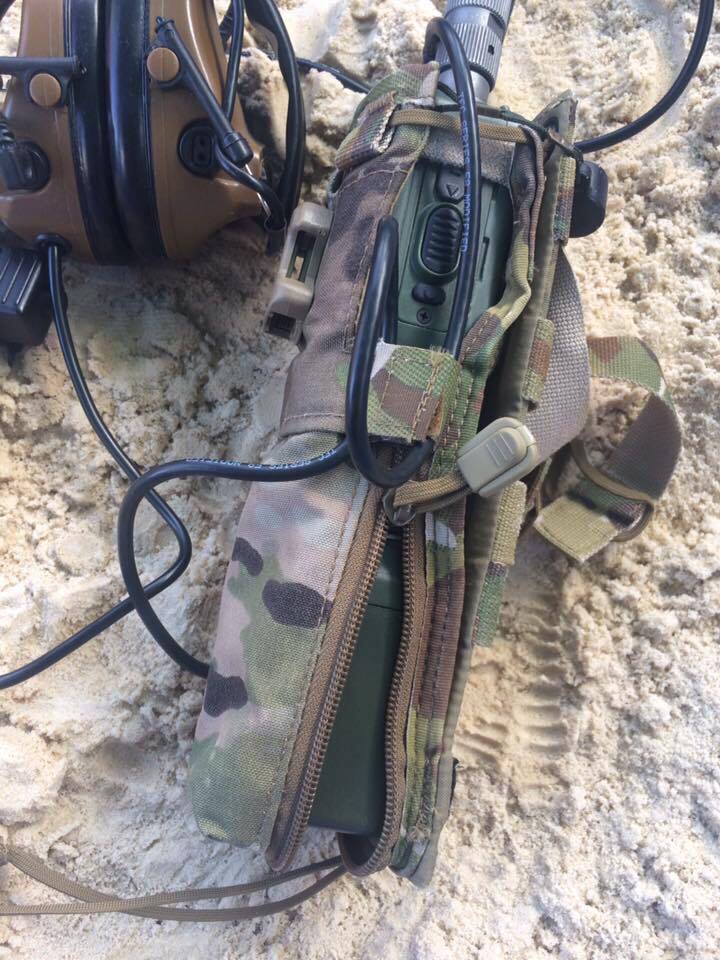 High Ground Gear Single-Hand Drop-Down MBITR/PRC-148/152 Pouch