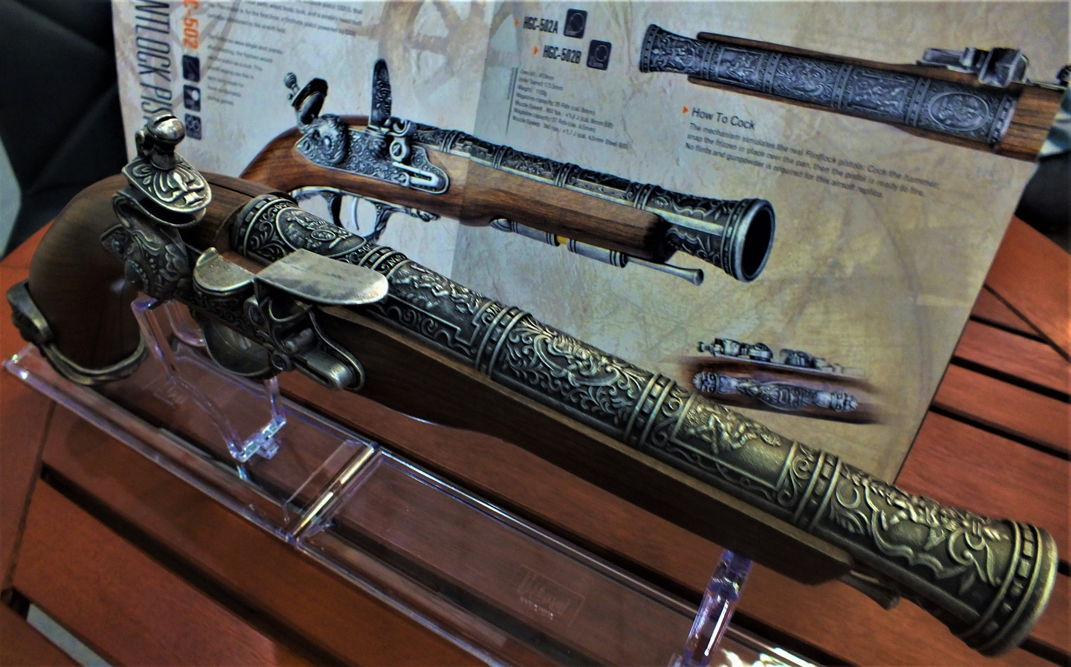 Flintlock pistol