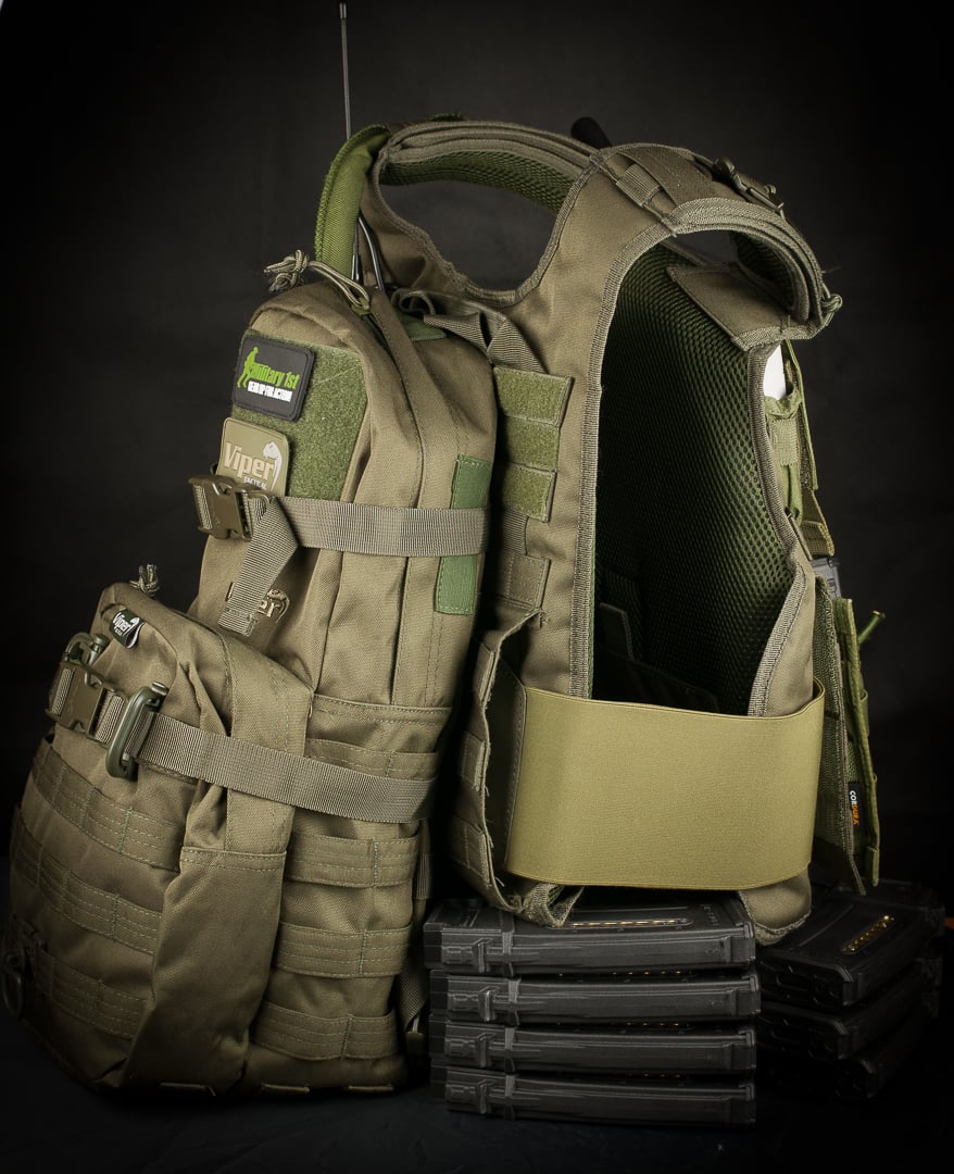 Viper Tactical Lazer Recon Pack 35L Hunting MOLLE Backpack Hiking Rucksack Green